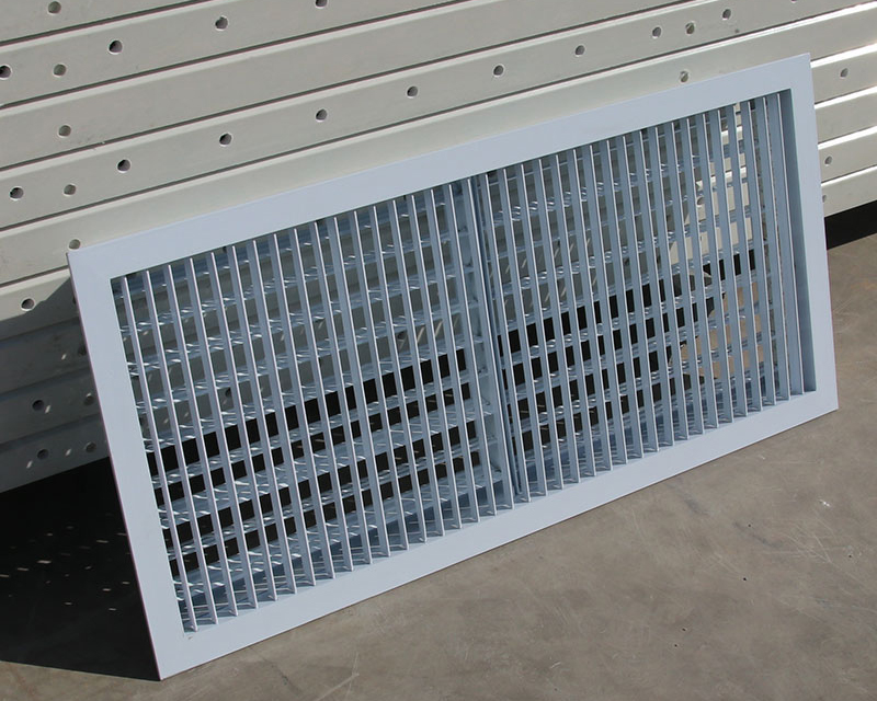 双层百叶风口展示照片
